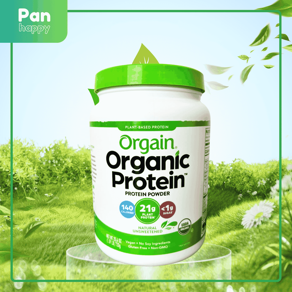 Orgain Đạm thực vật Không ngọt 720g