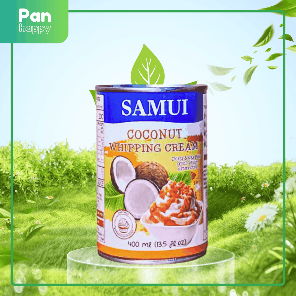Kem Tươi Thuần Chay Từ Dừa / Samui Coconut Whipping Cream - 400g