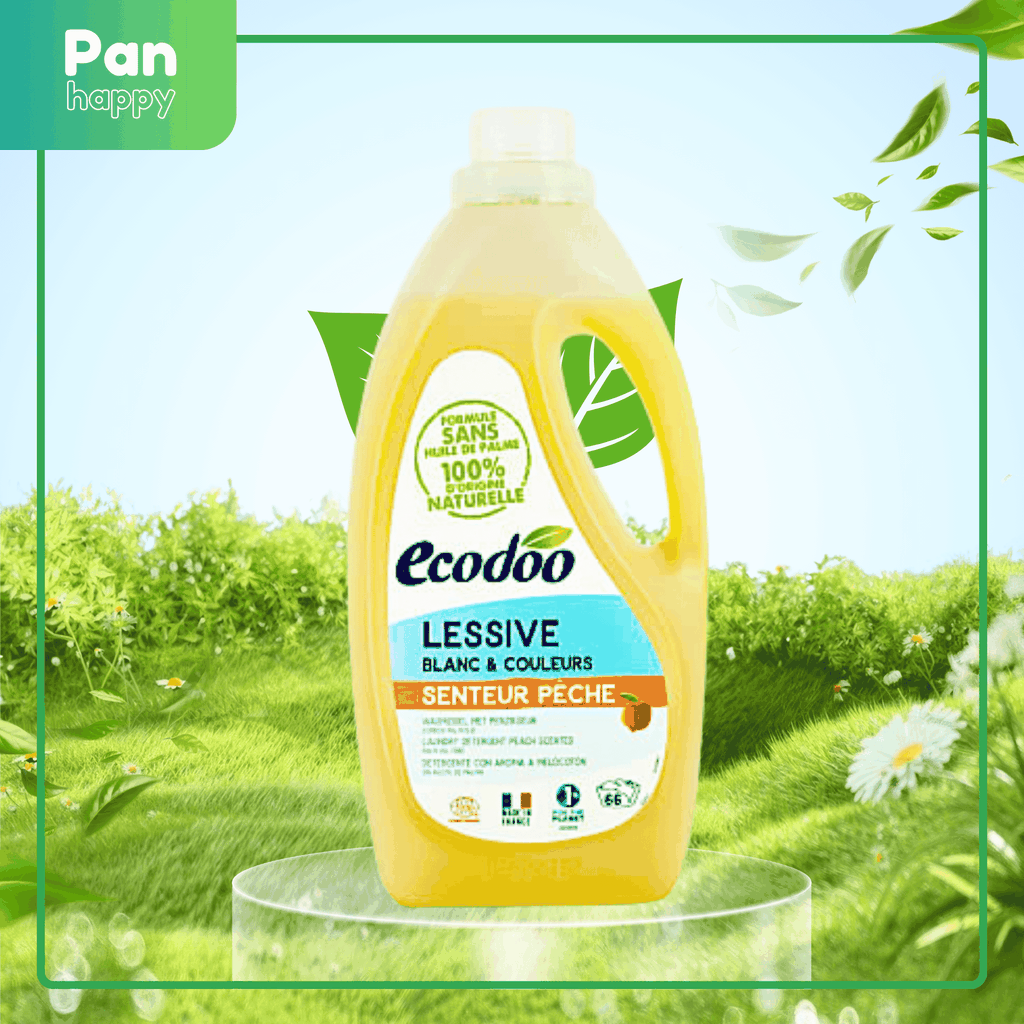 Xà phòng đậm đặc sinh học hương Đào hiệu Ecodoo 2L