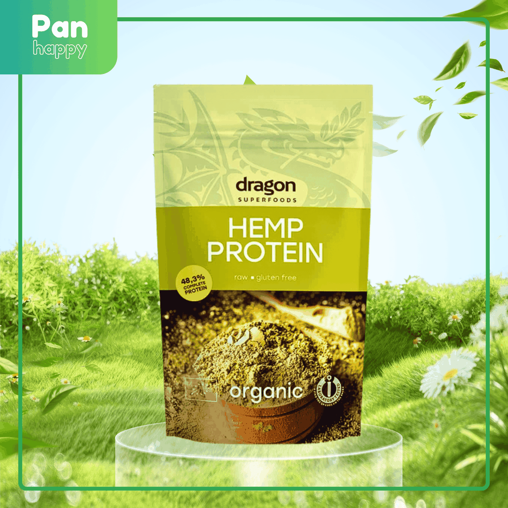 DRAGON SUPERFOODS Protein Gai dầu hữu cơ 200G