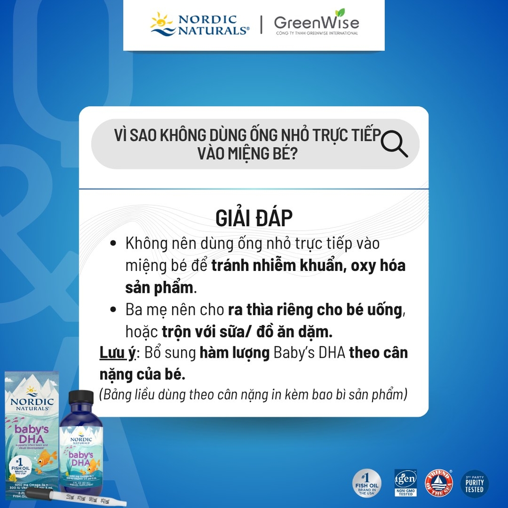 Nordic Naturals Baby's DHA 60ml