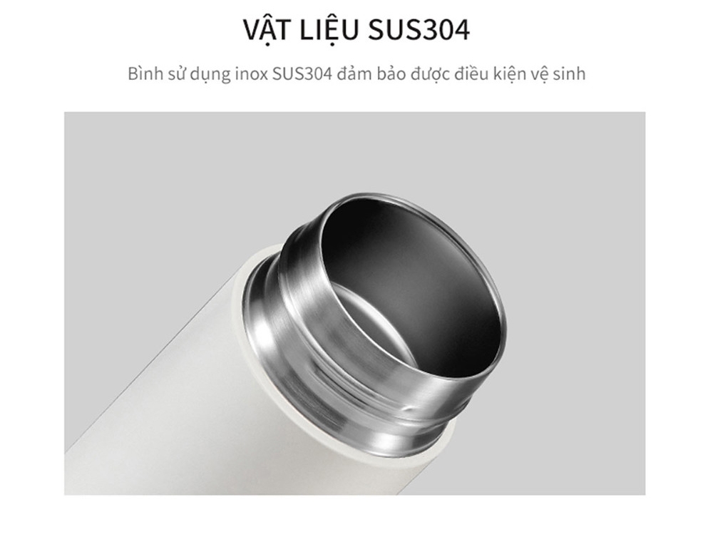 LocknLock Bình Giữ Nhiệt Belt Bottle 490ml Hồng