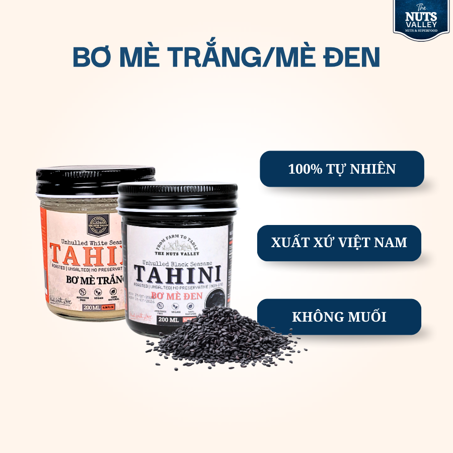 Bơ Mè Đen Tahini 200g