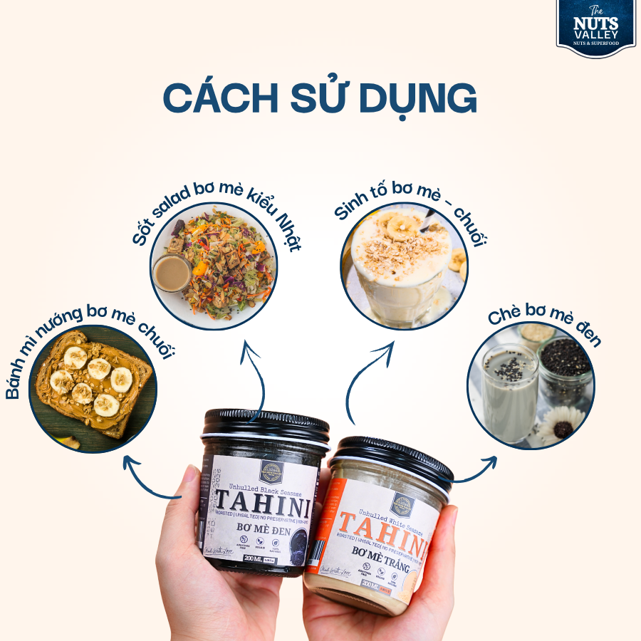 Bơ Mè Đen Tahini 200g