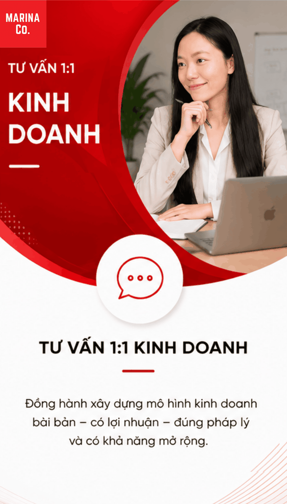 [Pan Happy x Marina Co] Tư vấn 1:1 Kinh doanh THỰC CHIẾN