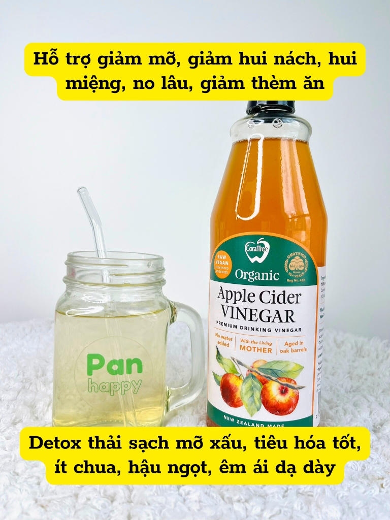 CoralTree Giấm Táo hữu cơ New Zealand - 750ml
