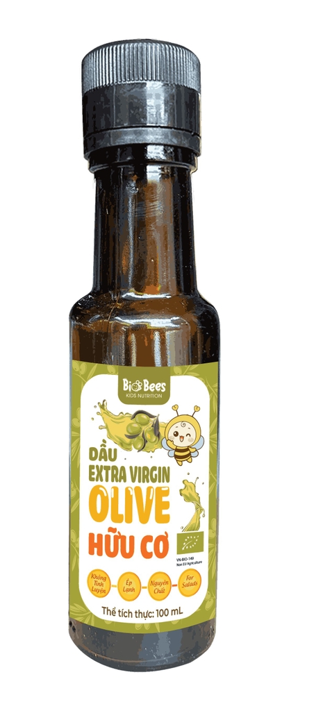 BioBees Dầu Extra Virgin Olive hữu cơ 100mL