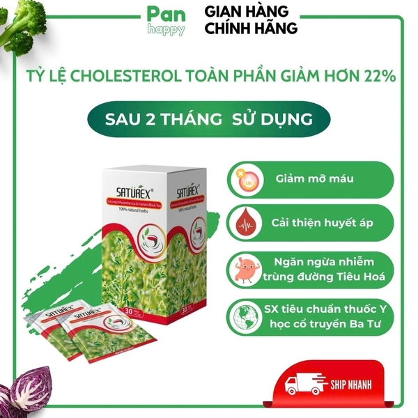 Combo 3 Dược Trà Saturex - 30 gói