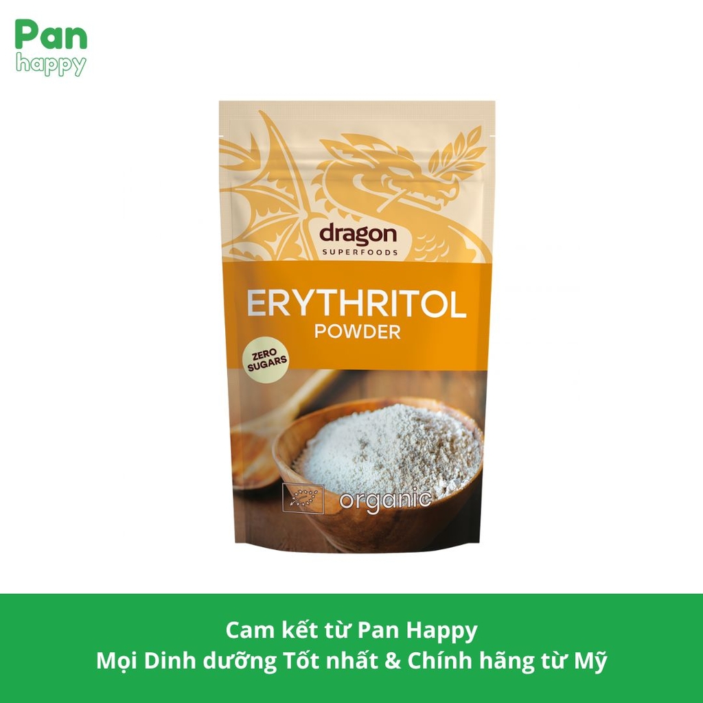 Dragon Superfoods Đường Erythritol ăn kiêng 0 calo