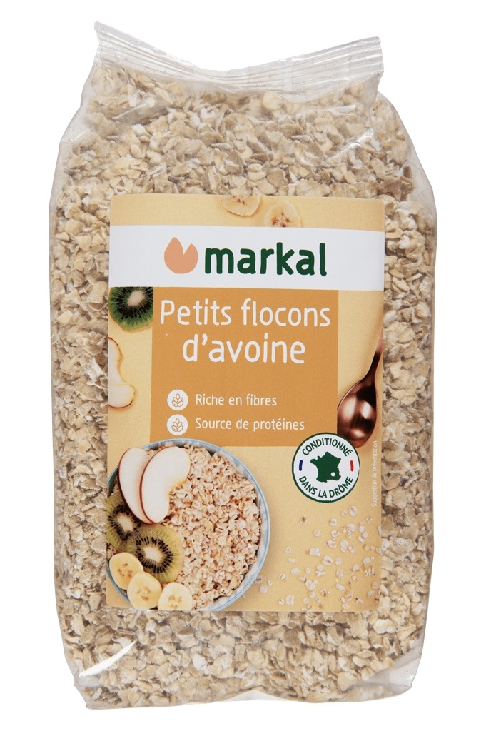 Markal Yến mạch mỏng dẹt hữu cơ 500g