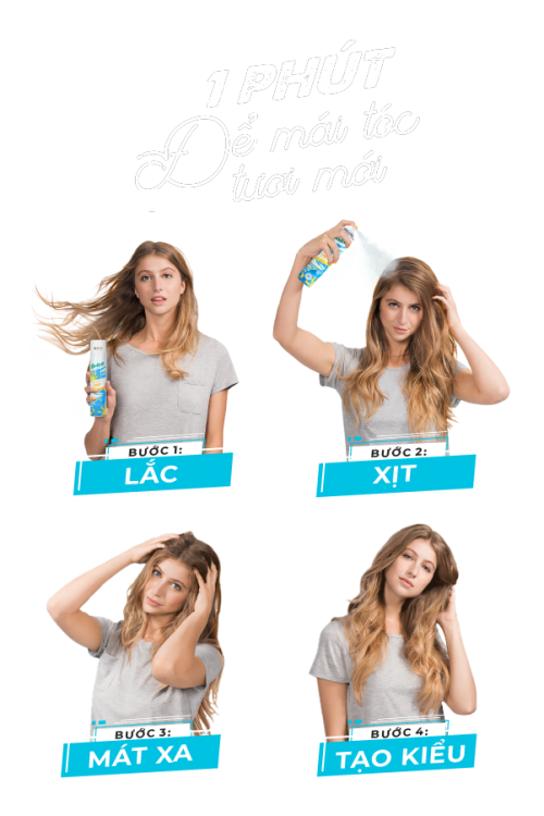 Bastiste Dầu Gội Khô Fresh 200ml