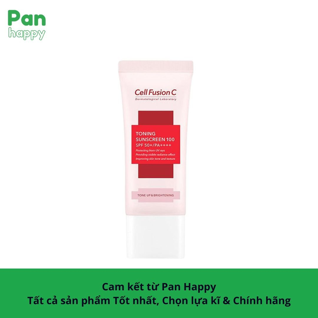 Kem chống nắng nâng tông mọi loại da Cell Fusion C  Brightening Tone Up Sunscreen 35ml+35ml