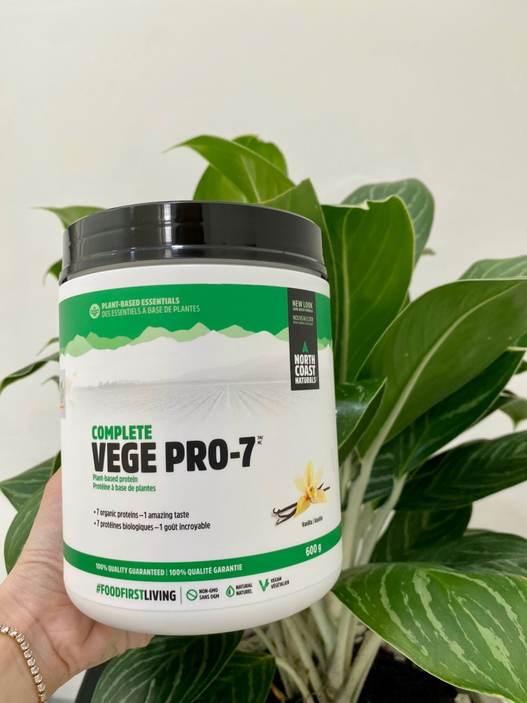 Protein Đạm thực vật tăng cơ, lợi khuẩn NCN Vege Pro-7 600g