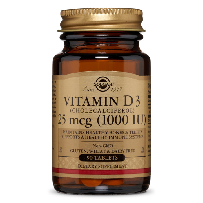 SOLGAR Vitamin D3 1000IU 90V