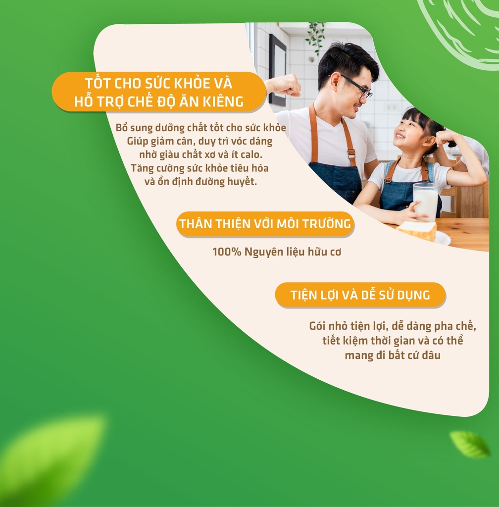 Anbip Bột sữa hạt hữu cơ số 2 (16 Loại Hạt)