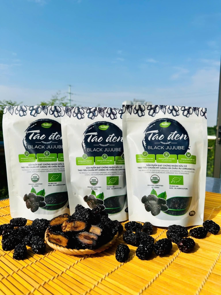 Anbio Táo đen hữu cơ 300g