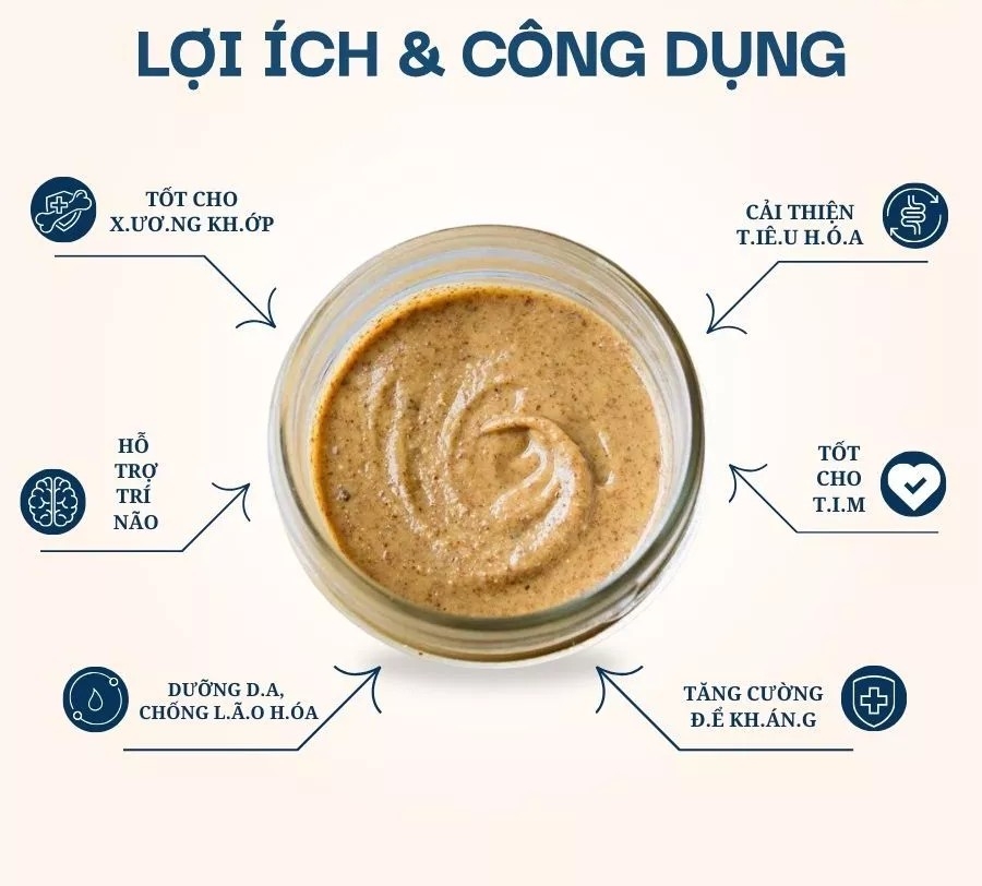 Bơ Hạnh Nhân Tự Nhiên 300g