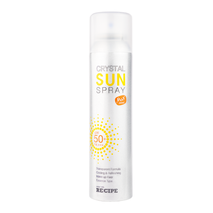 Xịt chống nắng RE:CIPE Crystal Sun Spray SPF50+ PA+++ 80ml
