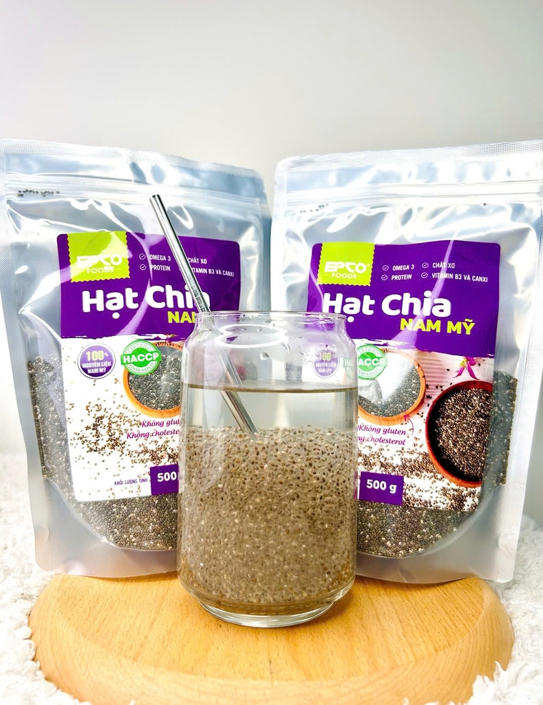 EPCO FOODS Hạt Chia Nam Mỹ 500g