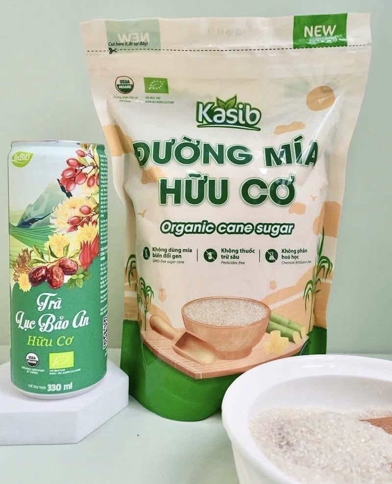 Kasib Đường Mía Hữu cơ 1KG