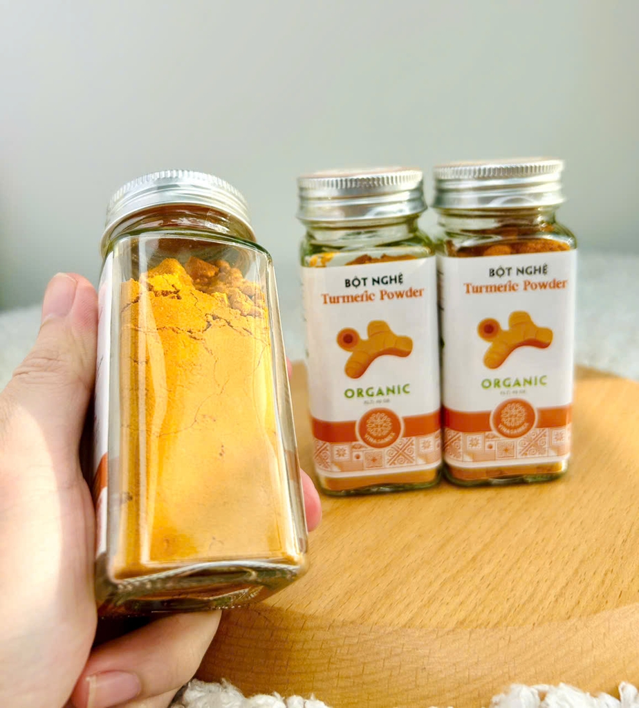 VINASAMEX Bột Nghệ Hữu Cơ 40g