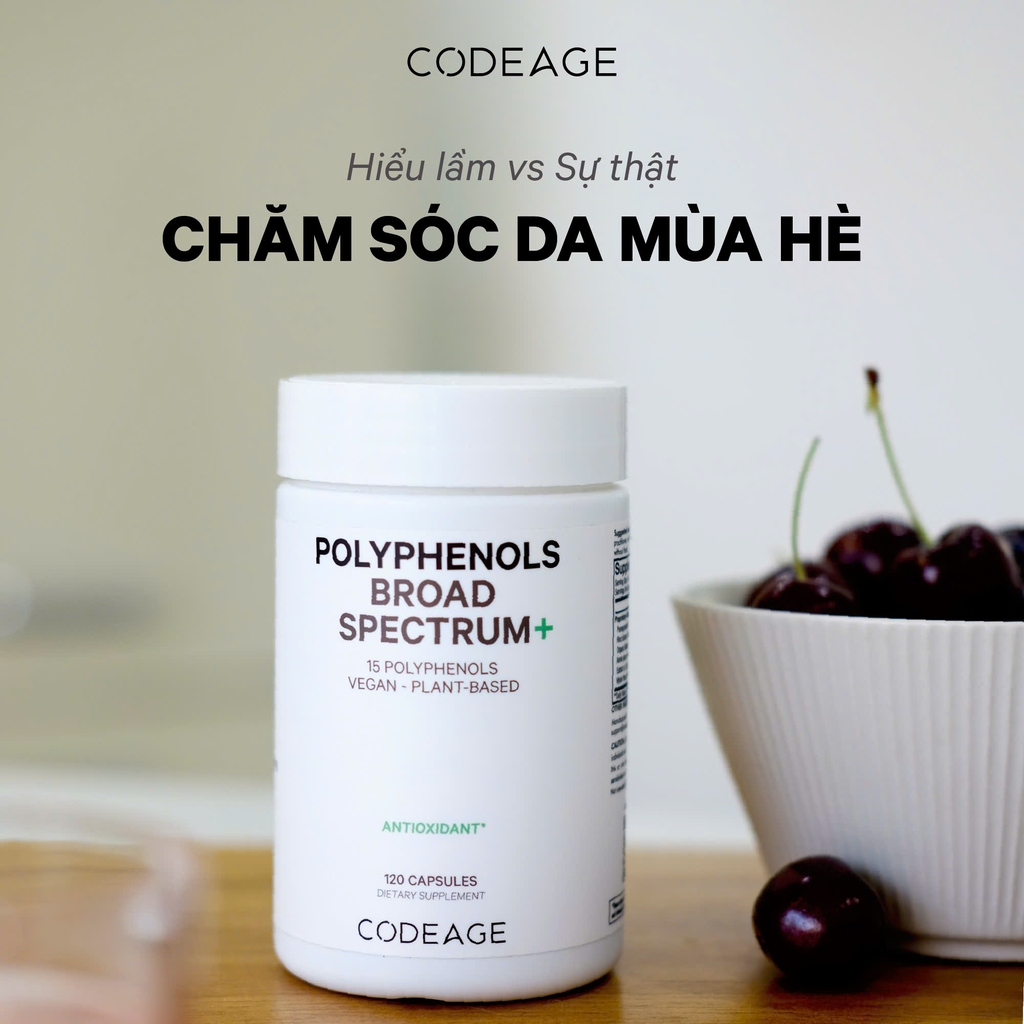 CODEAGE Polyphenols Broad Spectrum 120V