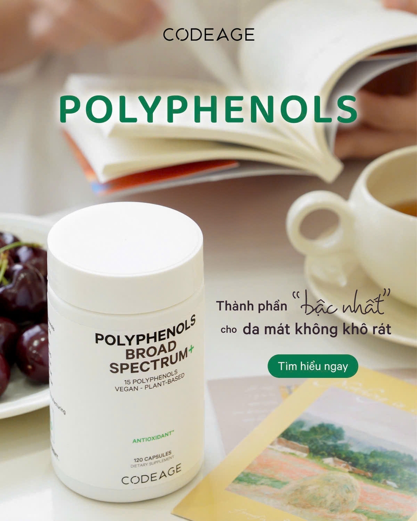 CODEAGE Polyphenols Broad Spectrum 120V