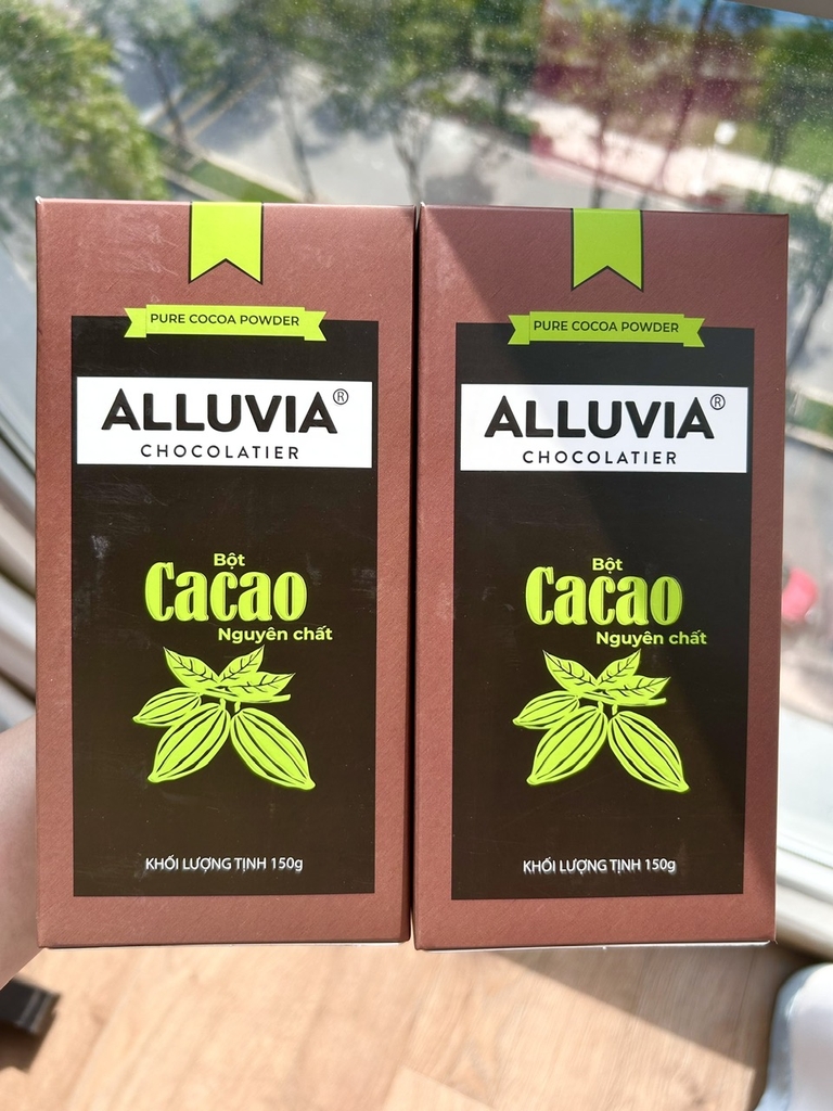 ALLUVIA Bột Ca Cao Nguyên Chất 150g