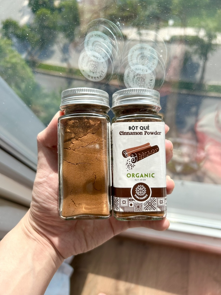 VINASAMEX Bột Quế Hữu Cơ 40g