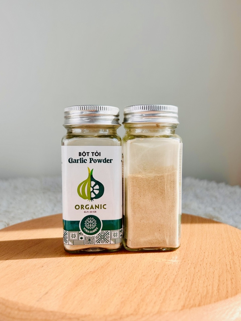 VINASAMEX Bột Tỏi Hữu Cơ 40g