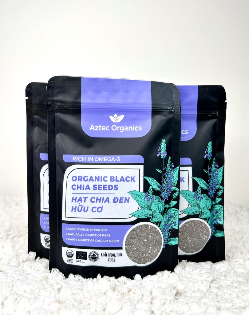 [Combo] 3 hạt chia Aztec 200g + 1 Ly Pan Happy