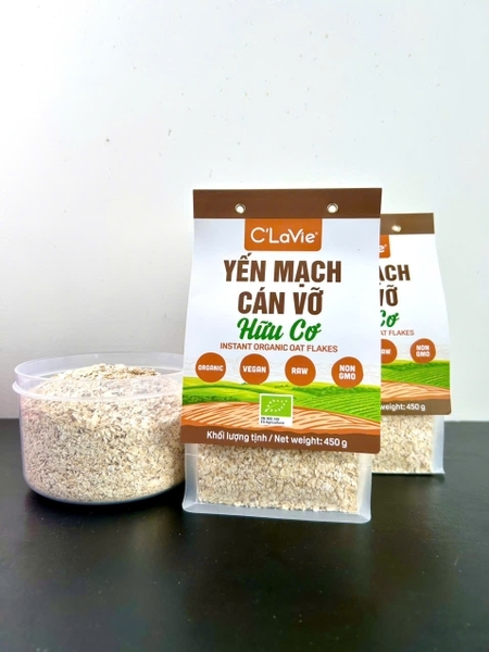 Combo 3 C’Lavie Yến mạch Cán vỡ 450g