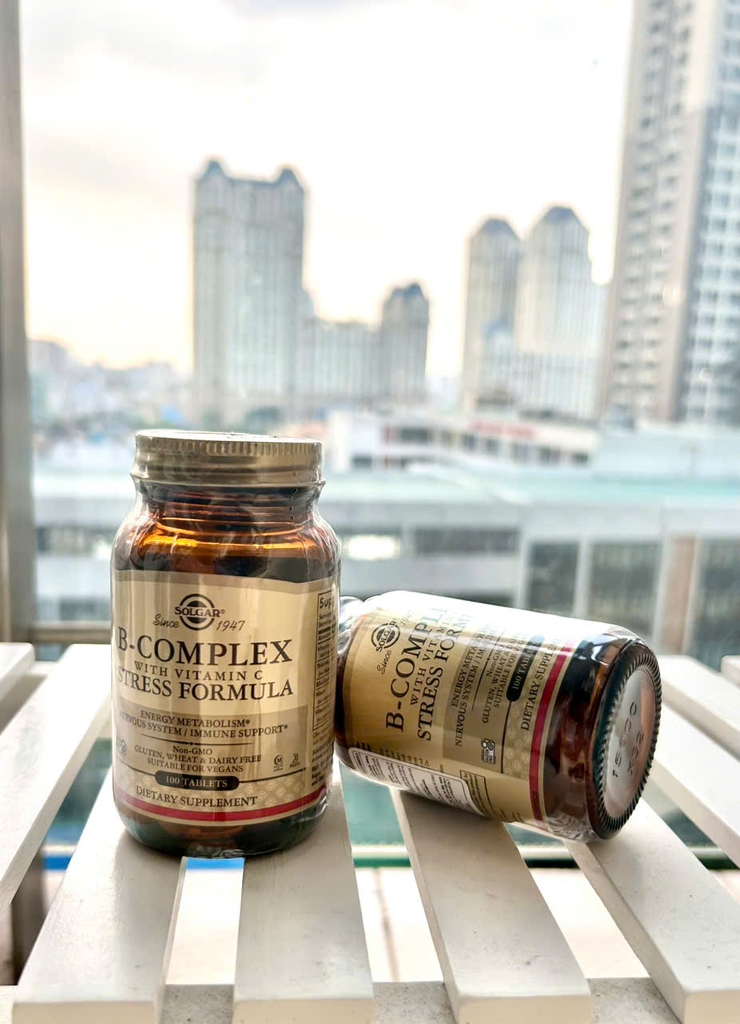 Solgar B-Complex kèm C 100V