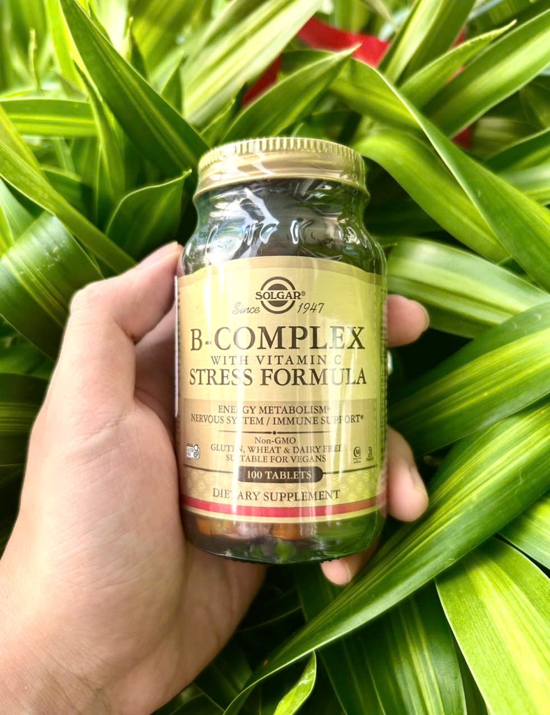 Solgar B-Complex kèm C 100V