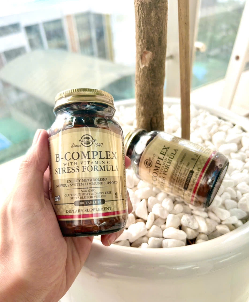 Solgar B-Complex kèm C 100V