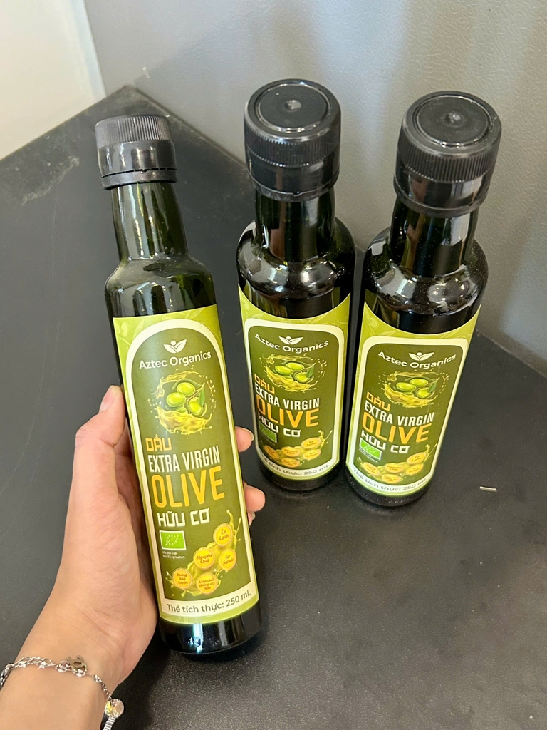 Aztec Organics Dầu Extra Virgin Olive Oil 250ml