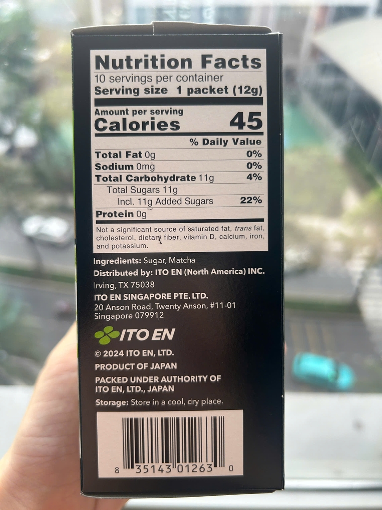 Itoen Bột Matcha Green Uống liền 10 Gói (120g)