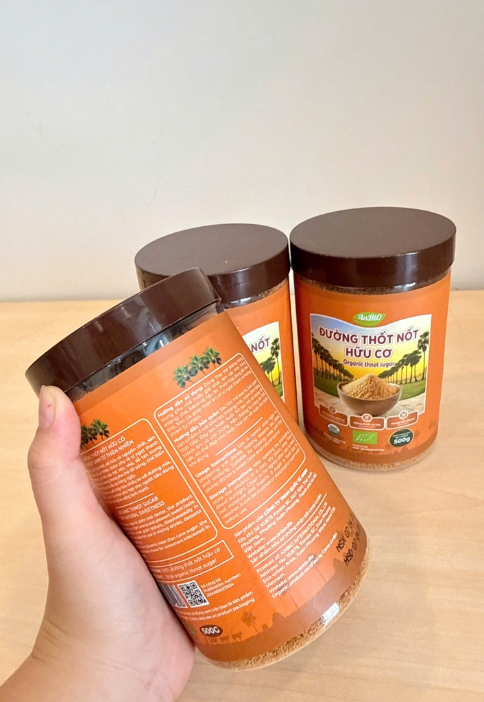 Anbio Đường thốt nốt hữu cơ 500g