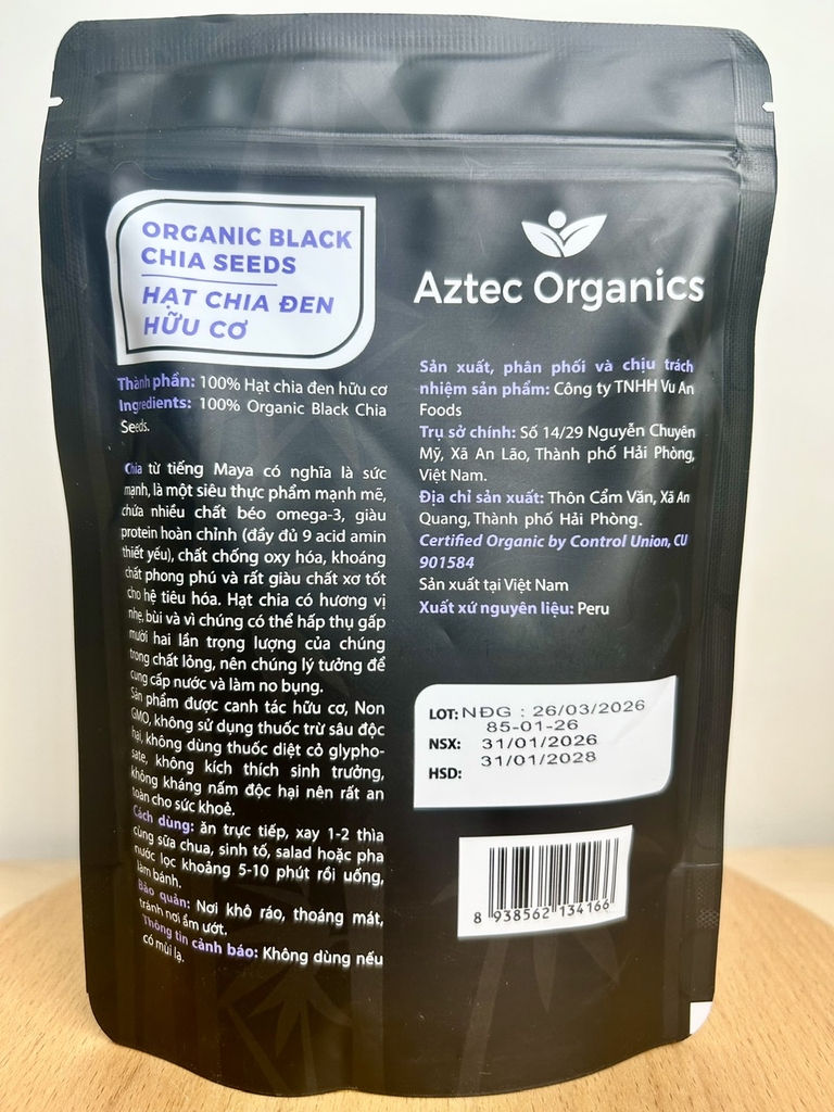[Combo] 3 hạt chia Aztec 200g