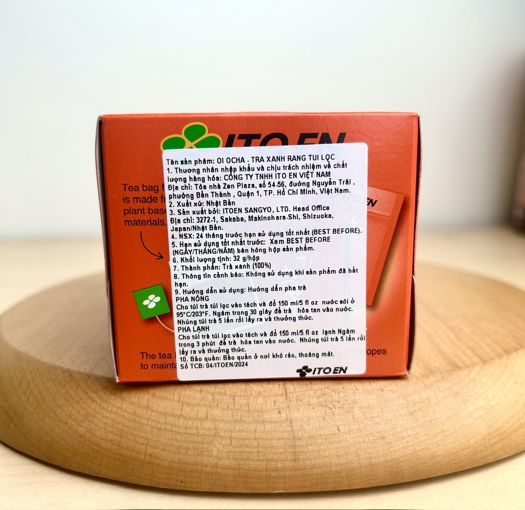 ITO EN Hojicha trà xanh rang túi lọc  32g