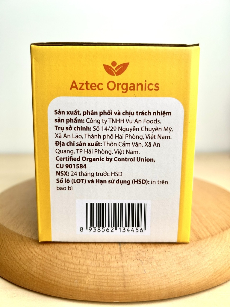 Aztec Organic Trà Dưỡng Sinh Hữu Cơ Táo Đỏ Kỷ Tử