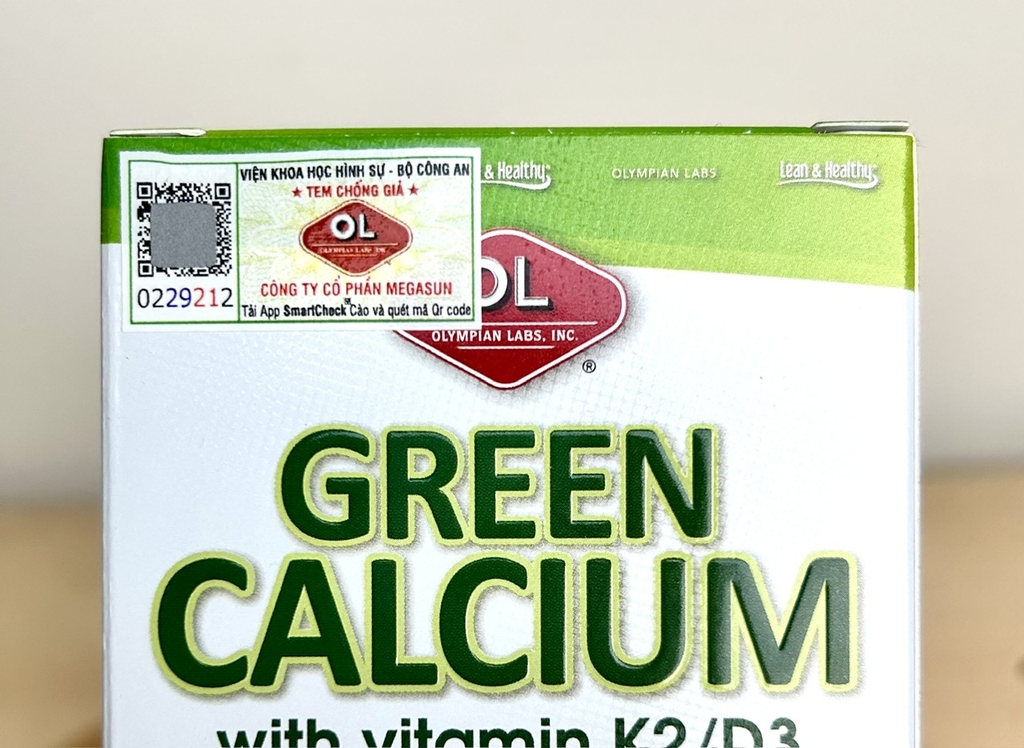 Olympian Labs Green Calcium 100V