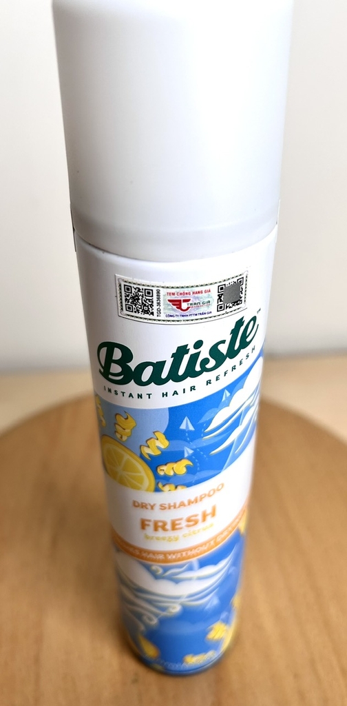 Batiste Dầu Gội Khô Fresh 200ml