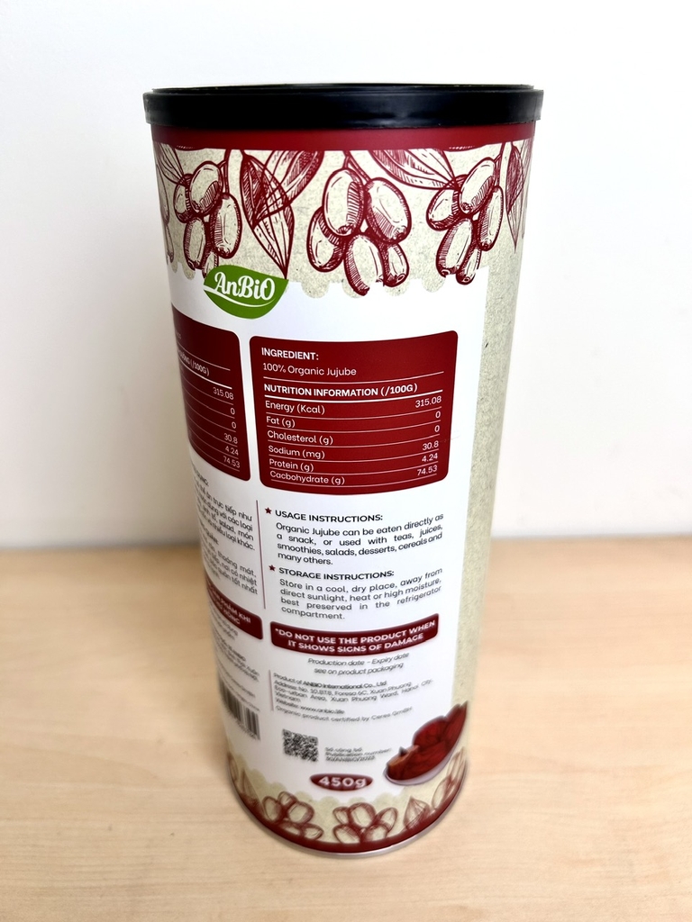 Táo Đỏ Hữu Cơ 450g Size Đại (Hộp)