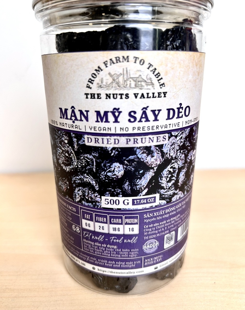 Mận Mỹ Sấy Dẻo 500g