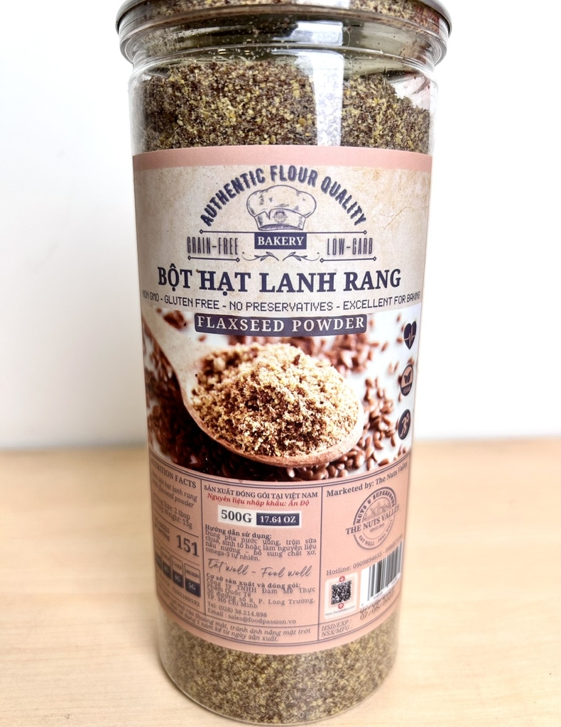 The Nuts Valley Bột Hạt Lanh 500g