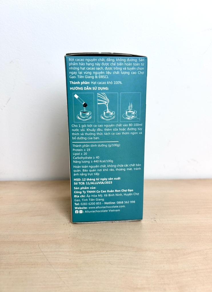 Bột ca cao nguyên chất 120g