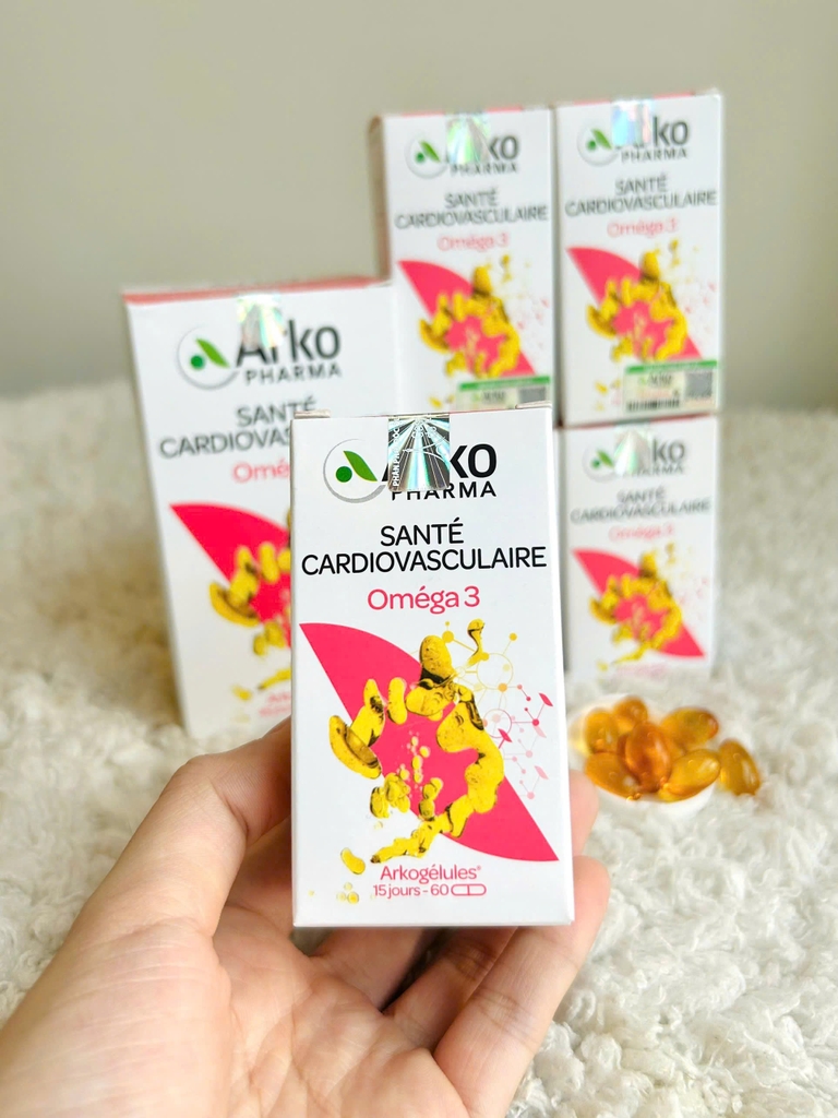 ARKOPHARMA Viên Bổ Sung Omega-3 60V