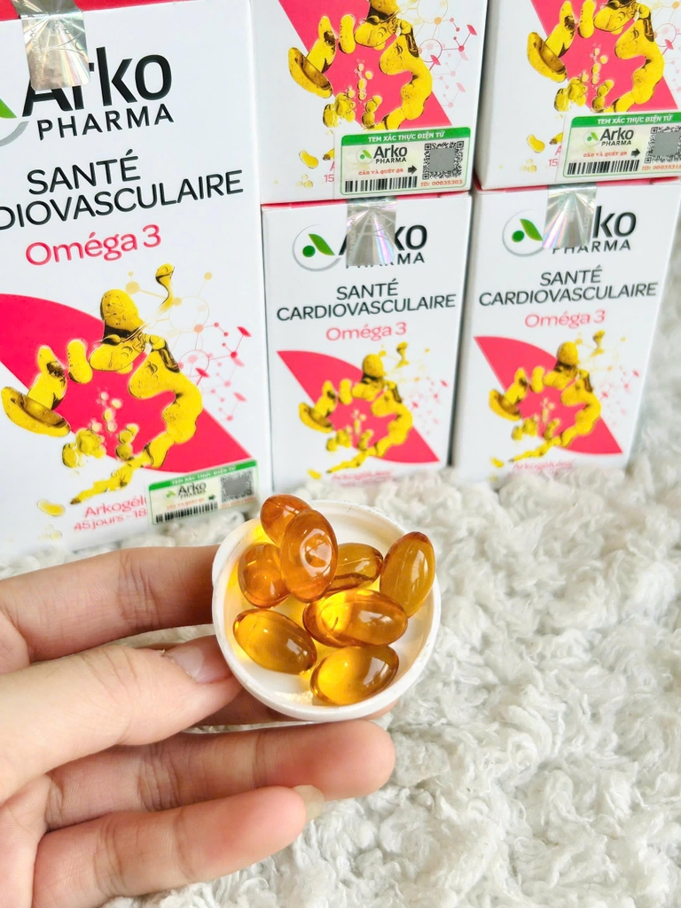 ARKOPHARMA Viên Bổ Sung Omega-3 60V