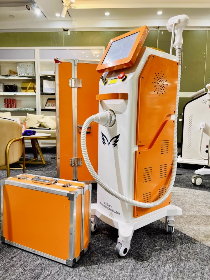 Máy triệt diode laser - Giải pháp hoàn hảo cho làn da mịn màng